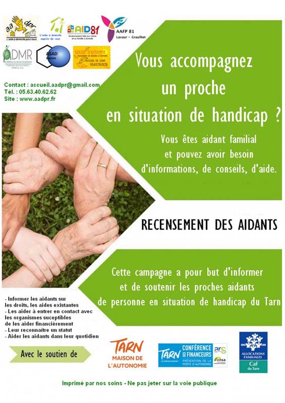 Garde enfants à domicile, Le Tarn